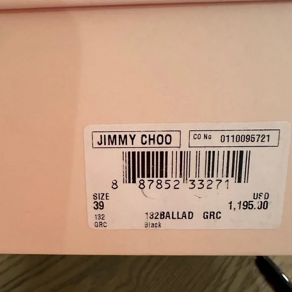 Jimmy Choo Grainy Calf Leather boots in 39 132 Ballad